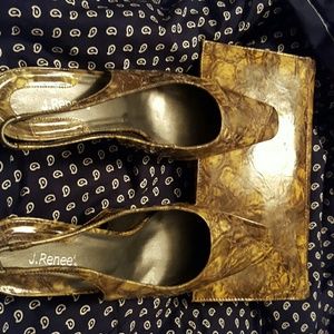 Shoes matching purse