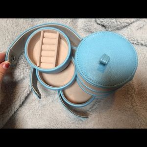 Travel jewelry organizer.