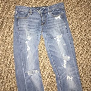 Jogging a American eagle