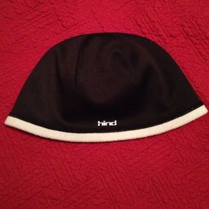 Men's Hind fitted black beanie
