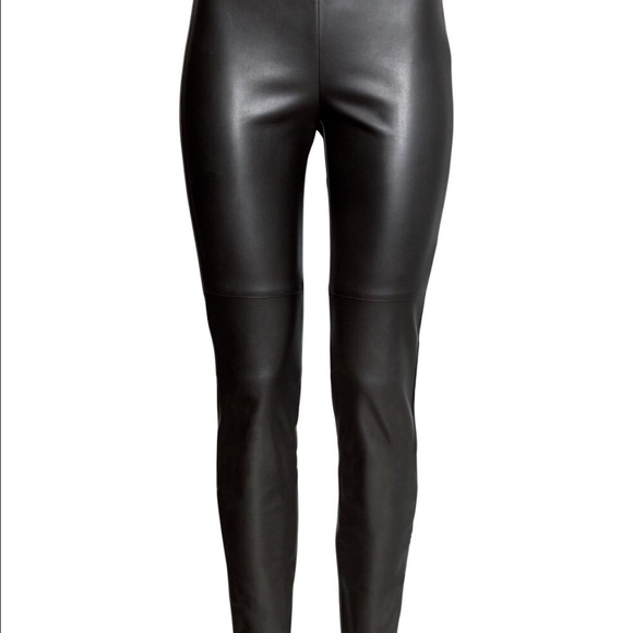 Imitation Leather Pants