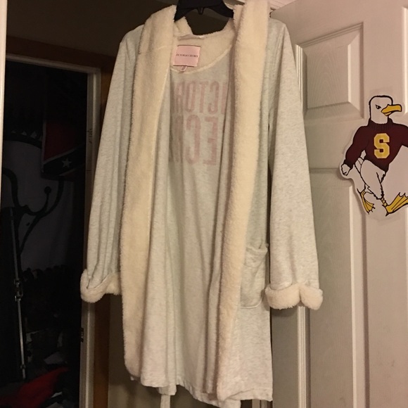 Hooded Victoria Secret Robe