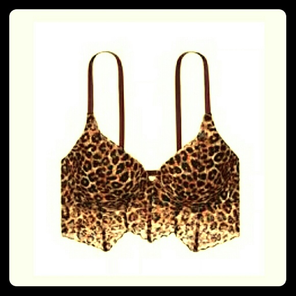 VS PINK CHEETAH PUSH-UP BRALETTE