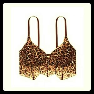 VS PINK CHEETAH PUSH-UP BRALETTE