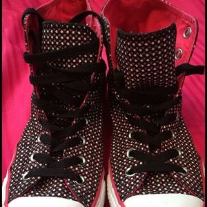 Converse High Tops with Stars