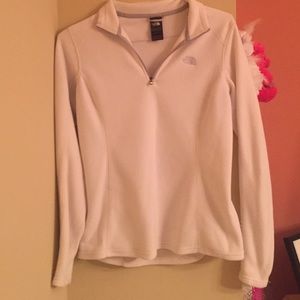 north face soft half zip