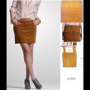 J.Crew Crew Skirts - Vintage Cord Co-Ed Mini Skirt