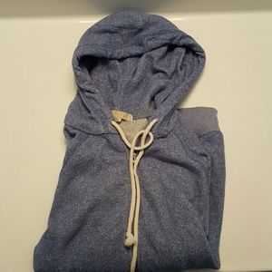 Blue hoodie
