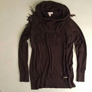 Michael Kors fringe sweater