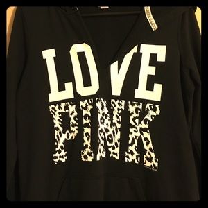 VS PINK black hoodie
