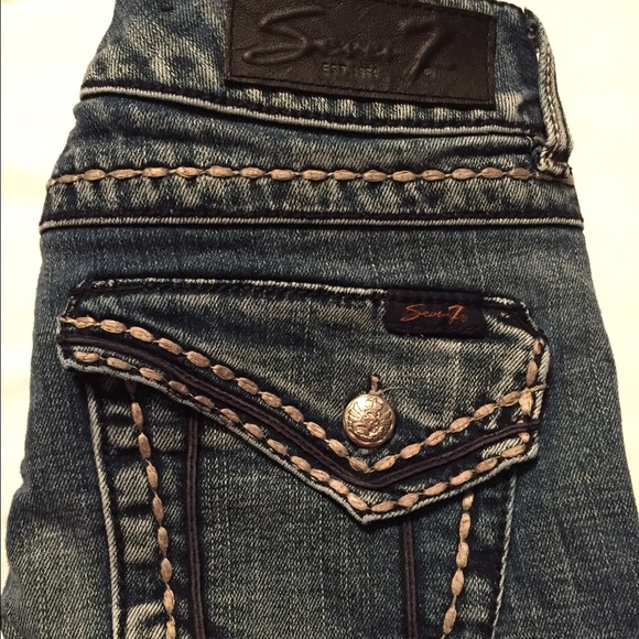 Seven7 Jeans Flap Pocket Bootcut Jeans