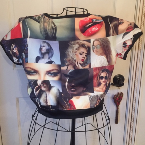 PHOTO PRINT TOP - Picture 2 of 4