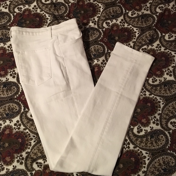 J BRAND white jeans