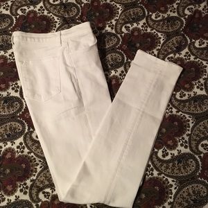 J BRAND white jeans
