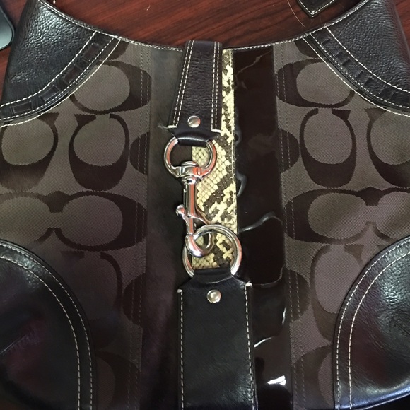 Authentic coach purse