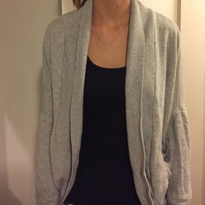 Jack by BB Dakota heather grey cardigan