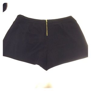 Black, dressy shorts