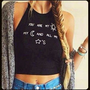 Tie crop top