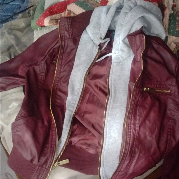 Leather jacket