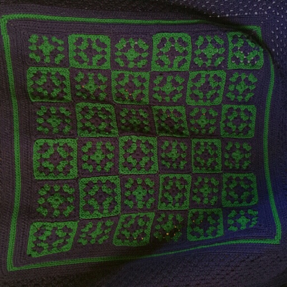 New hand made Granny square blanket