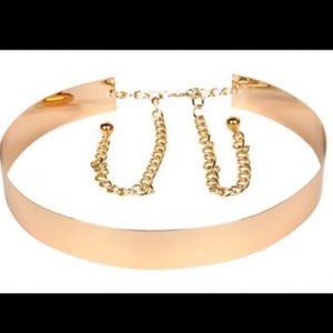 Gold adjustable belt!