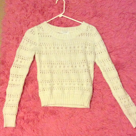 Delia's White Sweater