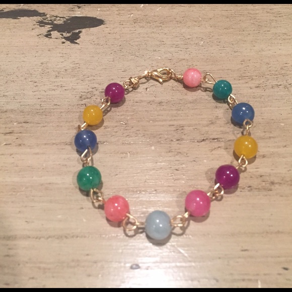 Wire wrapped bracelet - Picture 4 of 4