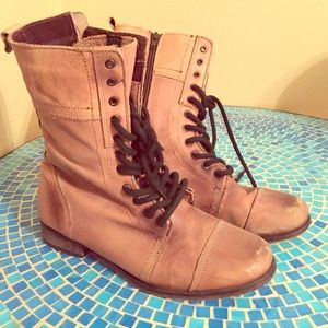 Steve Madden combat boots