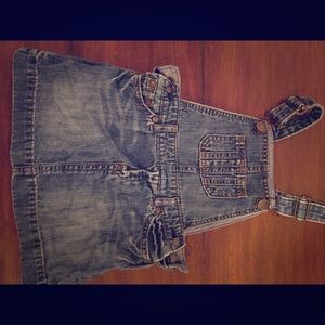 Denim Overalls Baby Girl Dress