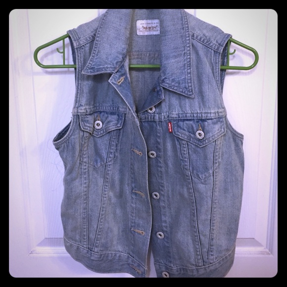 Vintage Levis jean vest