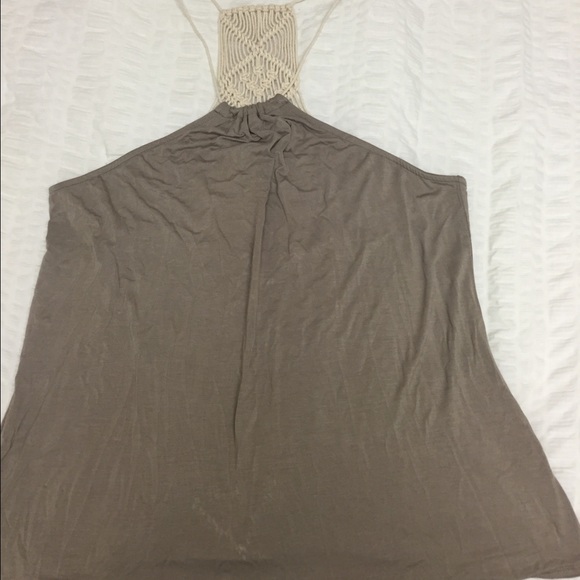 Army green tank top