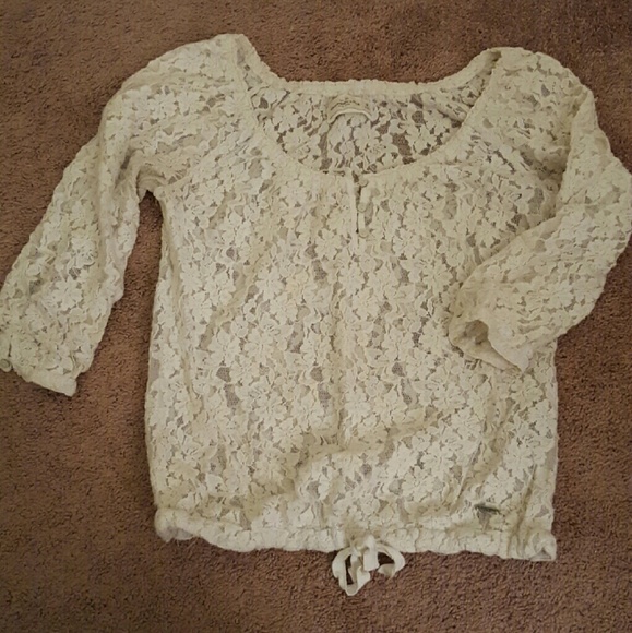 Lace Abercrombie and Fitch Blouse