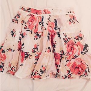 Urban Outfitters Floral Skirt