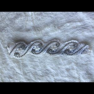 Lace accent headband