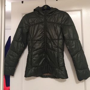 Army Green Patagonia Puffer