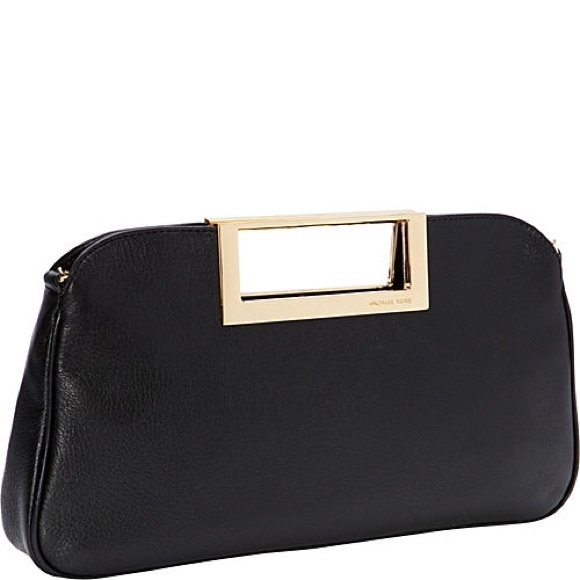 🚫SOLD🚫Michael Kors Black Berkley Clutch Purse