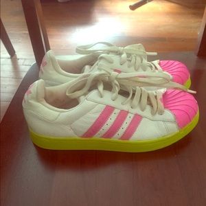 Adidas shell toe sneakers