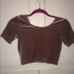 American apparel crop top