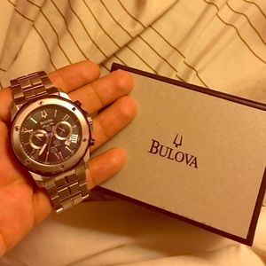 Bulova Stainless Marine Star Men's Watch