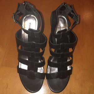 Strappy heels