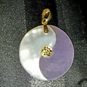 Ying Yang Style Pendant 14k