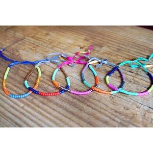 Premium Silver & Seed Bead Bracelet