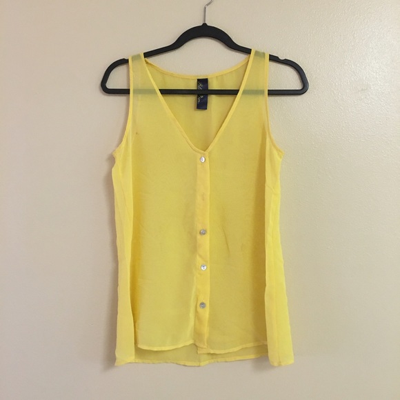 Yellow camisole