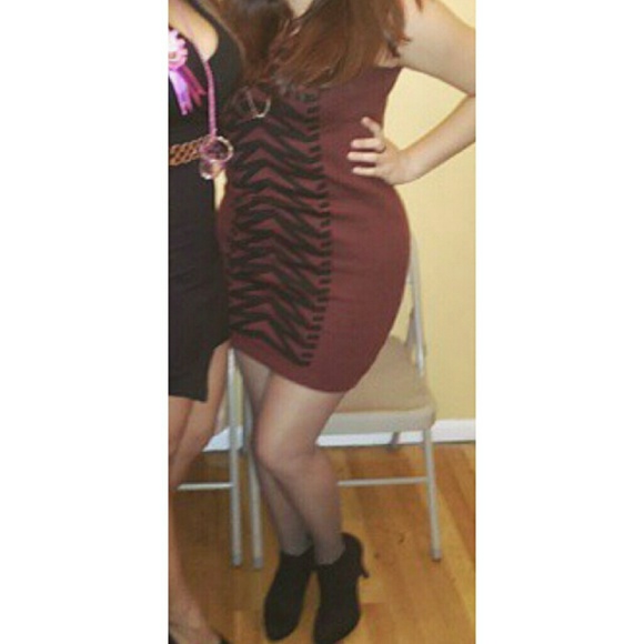 Red Xhilaration Dress Size M