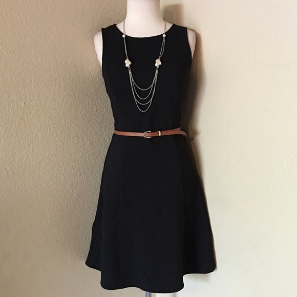 Black skater skirt dress!