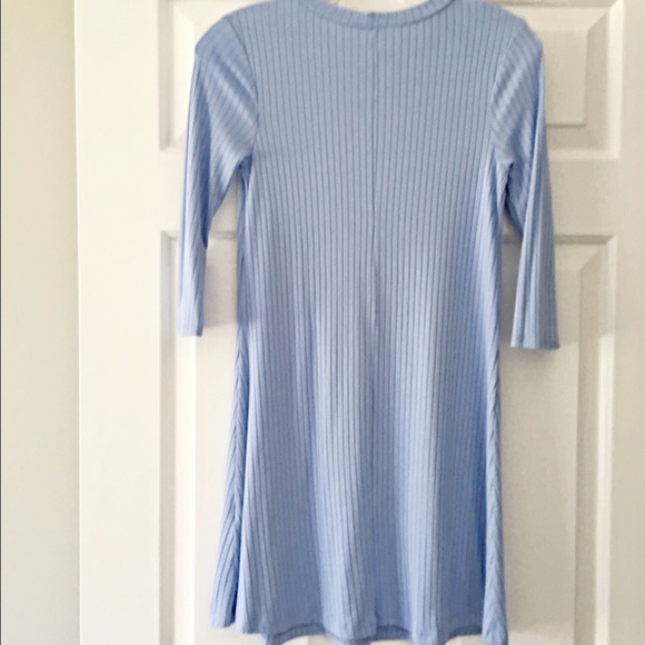 Gorgeous baby blue ribbed tunic/dress! LAST ONE! - Picture 4 of 4
