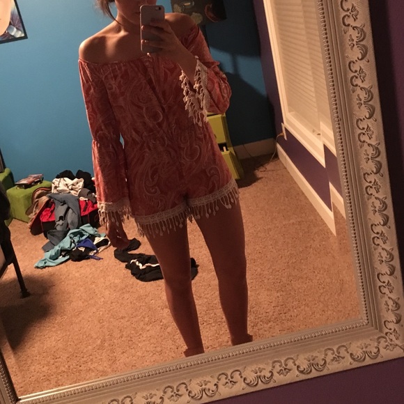 See you Monday brand romper