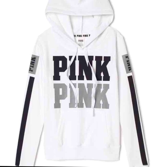 VS PINK ❣SOLD❣ LOGO PERFECT PULLOVER HOODIE - Picture 4 of 4
