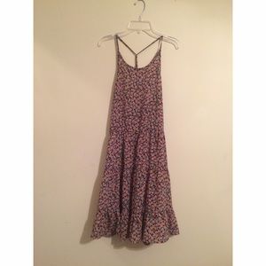 Pins & Needles Floral Sundress with Open Back
