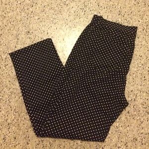 Polka Dot High Waisted Pants